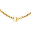 Lucky Brand Mens Jewelry Set with Box Chain Necklace 22″ and Bracelet 8.5″, Gold Tone-Plated Stainless Steel