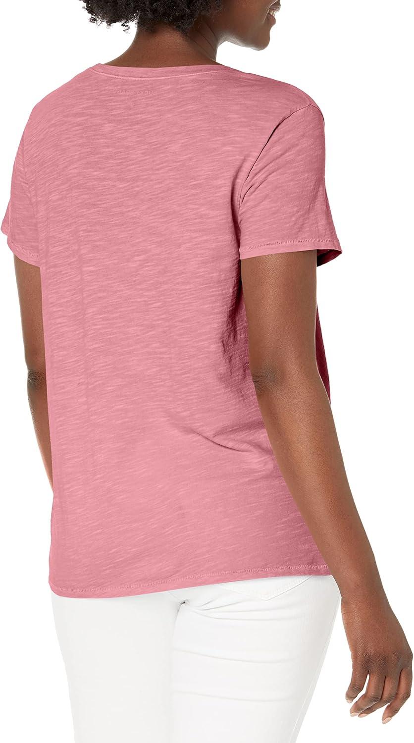image:imageLucky Brand Womens Classic VNeck TeeHeather Rose
