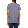 Lucky Brand Womens Classic V-Neck Tee(Blue Floral)