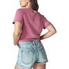 Lucky Brand Womens Classic V-Neck Tee(Heather Rose)