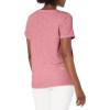 Lucky Brand Womens Classic V-Neck Tee(Heather Rose)
