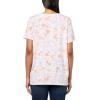 Lucky Brand Womens Classic V-Neck Tee(Pink Multi)