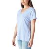 Lucky Brand Womens Classic V-Neck Tee(Provence)