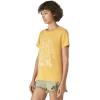 Lucky Brand Women’s Fender Foil Classic Crew T-Shirt(Mineral Yellow)