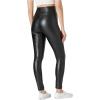 Lucky Brand Womens Vegan Leather Legging(Jet Black)