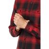 Lucky Brand Men’s Long Sleeve Plaid Workwear Cloud Soft Flannel Shirt(Red Plaid)