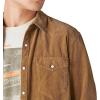 Lucky Brand Men’s Lucky Brand Men’s Corduroy Western Long Sleeve Shirt(Kangaroo)