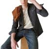 Lucky Brand Men’s Lucky Brand Men’s Corduroy Western Long Sleeve Shirt(Parisian Nights)