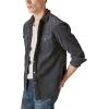 Lucky Brand Men’s Lucky Brand Men’s Corduroy Western Long Sleeve Shirt(Parisian Nights)