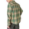 Lucky Brand Men’s Lucky Brand Men’s Indigo Plaid Western Long Sleeve Shirt(Green Plaid)