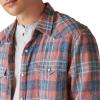 Lucky Brand Men’s Lucky Brand Men’s Indigo Plaid Western Long Sleeve Shirt(Multi Plaid)
