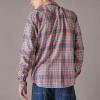 Lucky Brand Men’s Lucky Brand Men’s Indigo Plaid Western Long Sleeve Shirt(Multi Plaid)