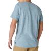 Lucky Brand Men’s Short Sleeve Linen Henley Shirt(Aegean Blue)