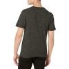 Lucky Brand Men’s Short Sleeve Linen Henley Shirt(Black)