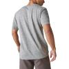 Lucky Brand Men’s Short Sleeve Linen Henley Shirt(Blackened Pearl)