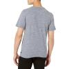 Lucky Brand Men’s Short Sleeve Linen Henley Shirt(Insignia Blue)