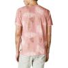 Lucky Brand Men’s Short Sleeve Linen Leaf Print Pocket Crew Tshirt(Multi)
