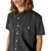 Lucky Brand Men’s Short Sleeve Lived-in Shirt(Phantom)