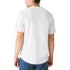 Lucky Brand Men’s Short Sleeve Pima Henley(Bright White)