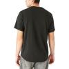 Lucky Brand Men’s Short Sleeve Pima Henley(Jet Black)