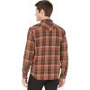 Lucky Brand Men’s Stretch Grom Plaid Western Long Sleeve Shirt(Brown/Red)