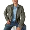 Lucky Brand Mens Tencel Jersey Long Sleeve Henley(Blue Bell)