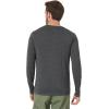 Lucky Brand Mens Tencel Jersey Long Sleeve Henley(Charcoal Heather)