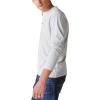 Lucky Brand Mens Tencel Jersey Long Sleeve Henley(Heather Grey)