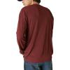 Lucky Brand Mens Tencel Jersey Long Sleeve Henley(Port Royale)