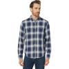 Lucky Brand Men’s Buffalo Plaid Knit Shirt(Indigo Plaid)