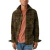Lucky Brand Men’s Buffalo Plaid Knit Shirt(Olive Multi)