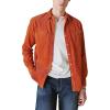 Lucky Brand Men’s Lucky Brand Men’s Corduroy Western Long Sleeve Shirt(Sequoia Brown)