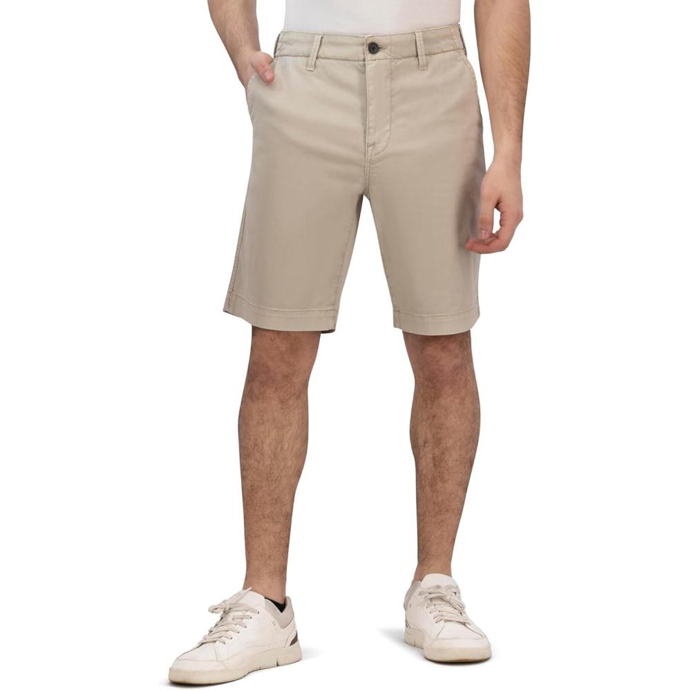 image:imageLucky Brand Mens 9 Stretch Twill Flat Front ShortMoonstruck