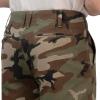 Lucky Brand Mens 9″ Stretch Twill Flat Front Short(Camo Multi)