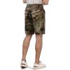 Lucky Brand Mens 9″ Stretch Twill Flat Front Short(Camo Multi)