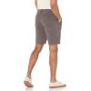 Lucky Brand Mens 9″ Stretch Twill Flat Front Short(Raven)