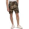 Lucky Brand Mens 9″ Stretch Twill Flat Front Short(Camo Multi)