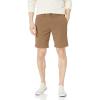 Lucky Brand Mens 9″ Stretch Twill Flat Front Short(Elmwood)