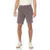 Lucky Brand Mens 9″ Stretch Twill Flat Front Short(Raven)