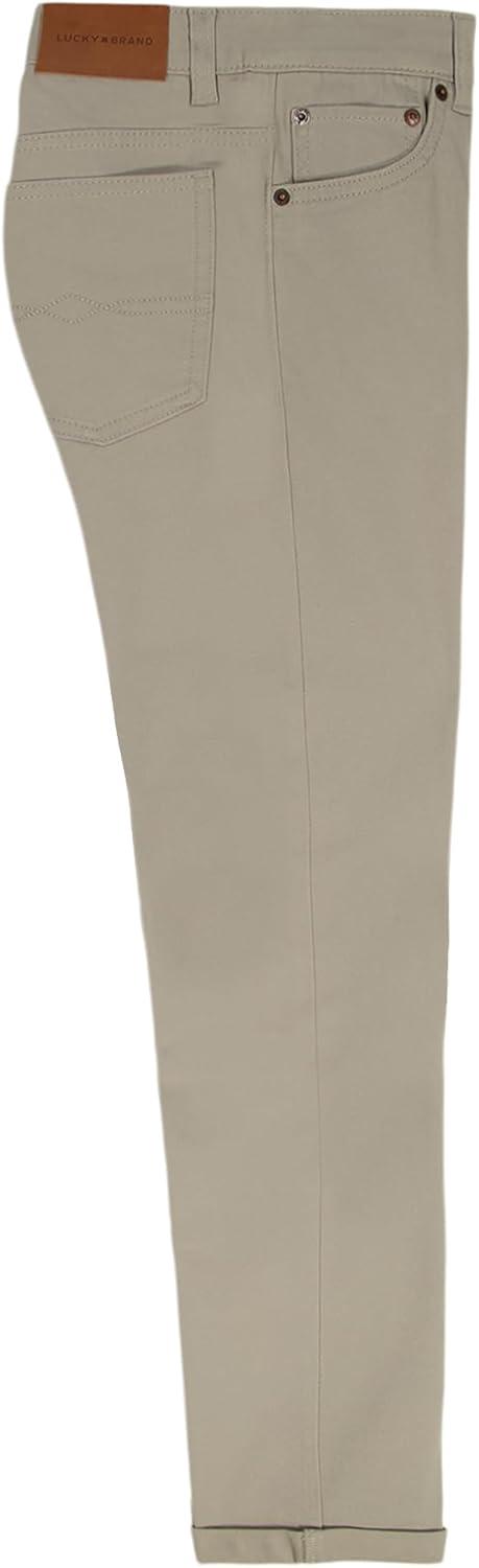 image:imageLucky Brand Boys Skinny Fit Stretch Twill PantsWild Dove