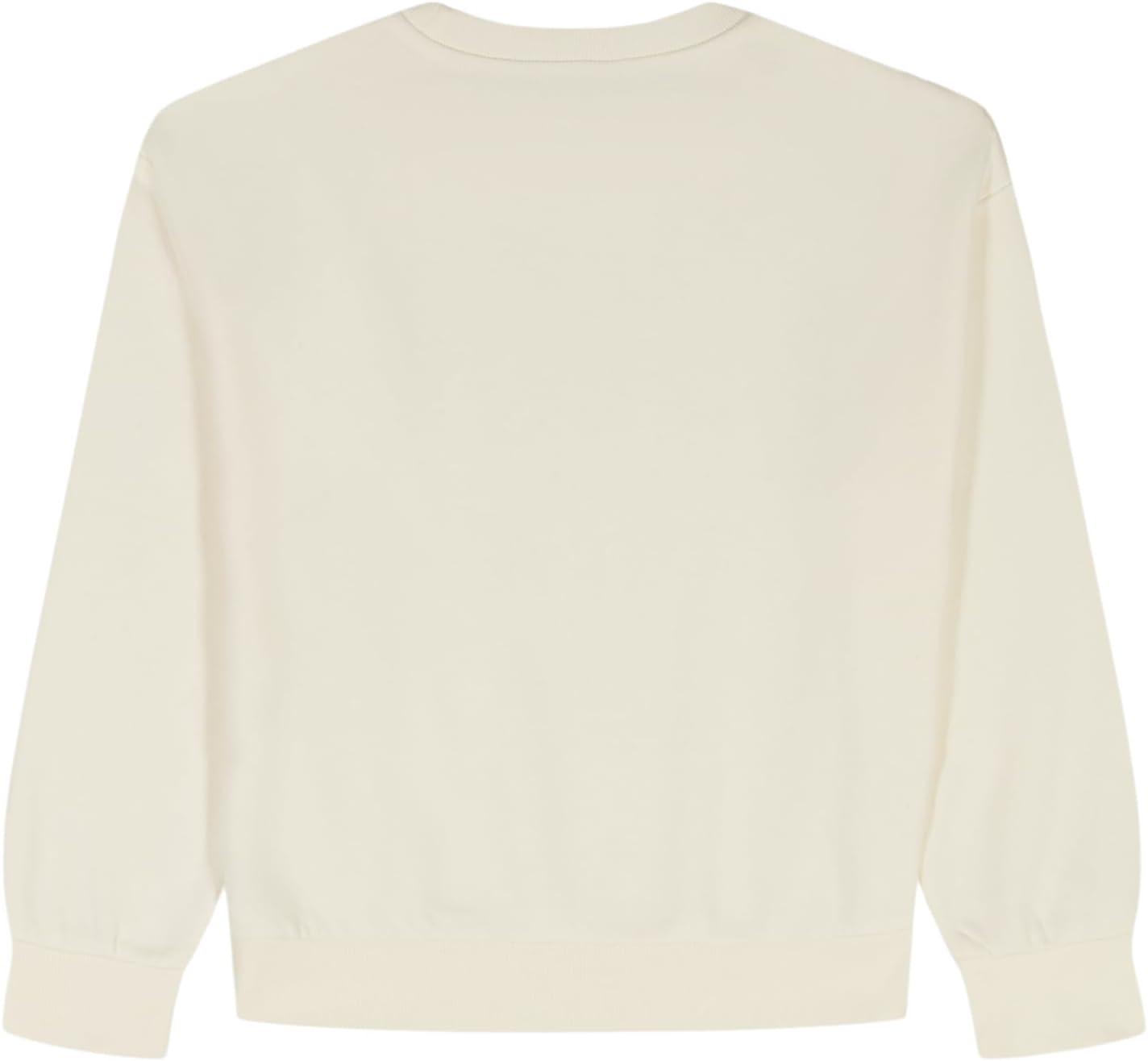 image:imageLucky Brand Pullover Fleece Crewneck SweatshirtGardenia