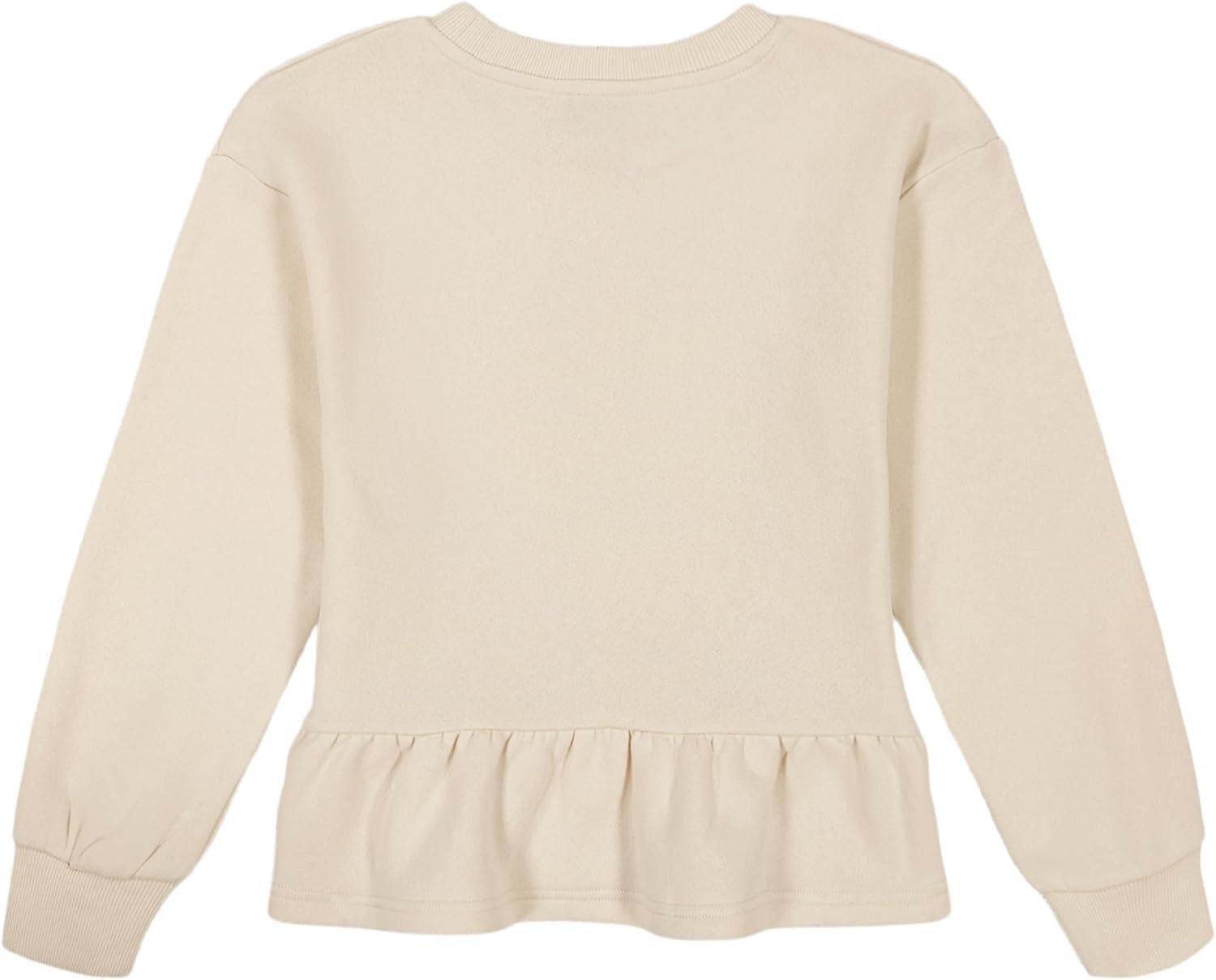 image:imageLucky Brand Pullover Fleece Crewneck SweatshirtParchment Love