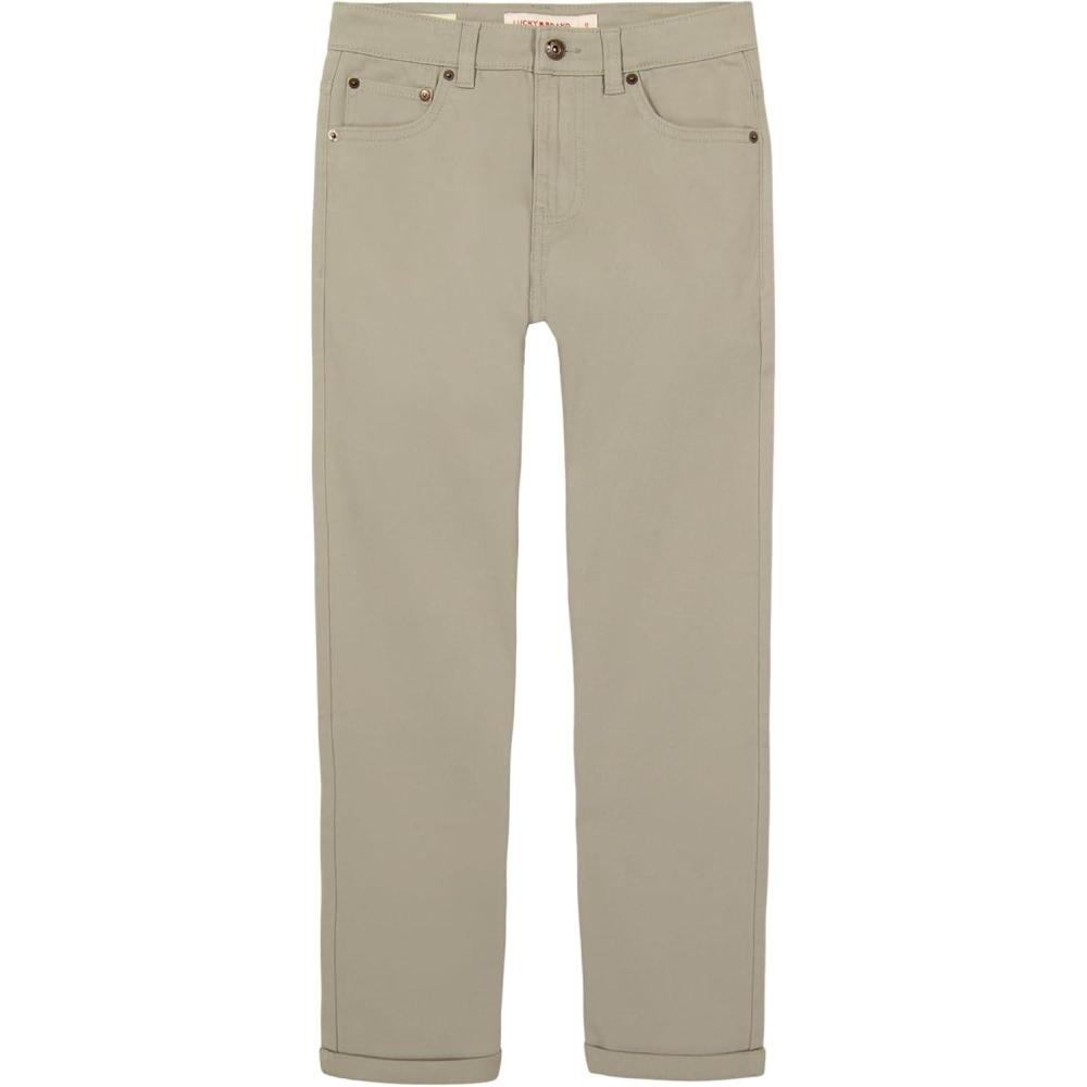 image:imageLucky Brand Boys Skinny Fit Stretch Twill PantsWild Dove