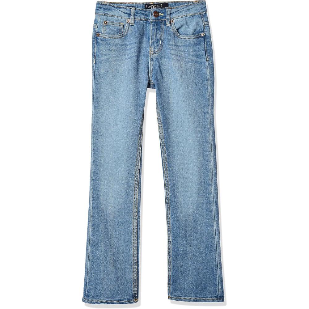image:imageLucky Brand Girls 5Pocket Stretch Bootcut Fit Denim Jean Zipper Fly amp Button ClosureChristi Wash