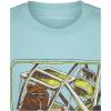 Lucky Brand Boys’ Short Sleeve Graphic Crew Neck T-Shirt, Soft, Comfortable, Relaxed Fit(Bear Wheel Antigua Surf)