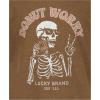 Lucky Brand Boys’ Short Sleeve Graphic Crew Neck T-Shirt, Soft, Comfortable, Relaxed Fit(Donut Worry Coffee)