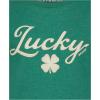 Lucky Brand Boys’ Short Sleeve Graphic Crew Neck T-Shirt, Soft, Comfortable, Relaxed Fit(Four Leaf Bottle Green)