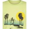 Lucky Brand Boys’ Short Sleeve Graphic Crew Neck T-Shirt, Soft, Comfortable, Relaxed Fit(Skate Free Lime Sherbert)