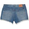 Lucky Brand Girls’ Cuffed Jean Shorts, Stretch Denim with 5 Pockets, Mid to High Rise Waist(Ada High Waist)