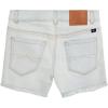 Lucky Brand Girls’ Cuffed Jean Shorts, Stretch Denim with 5 Pockets, Mid to High Rise Waist(Bella High Waist)